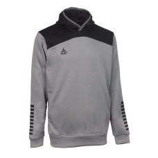 Толстовка SELECT Oxford hoodie Grey- Black